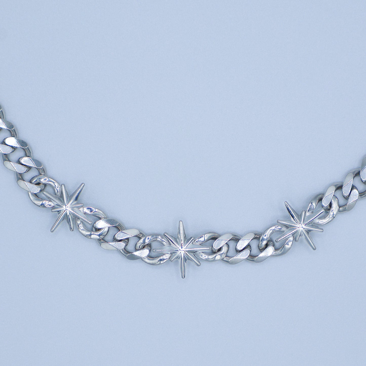 Collier Argent Porté STARLIGHT