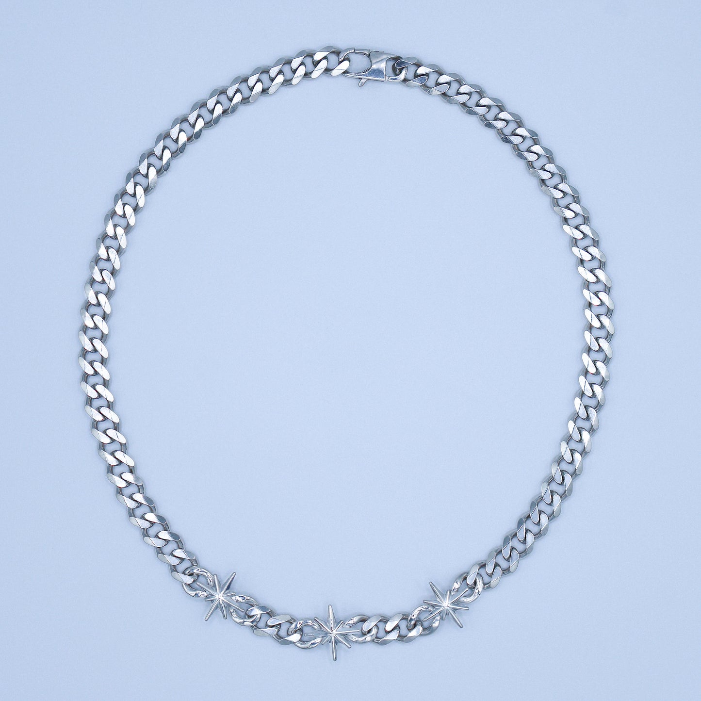 Collier Argent Porté STARLIGHT
