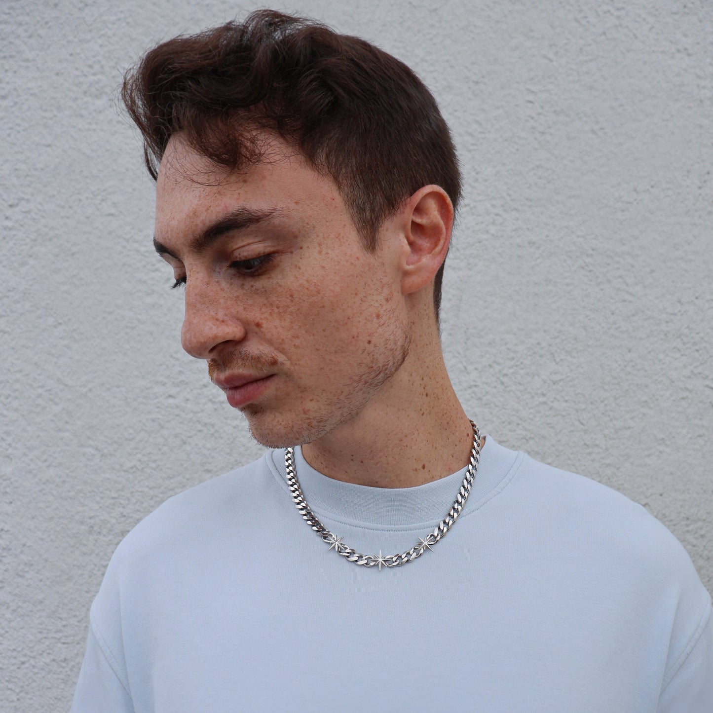 Collier Argent Porté STARLIGHT
