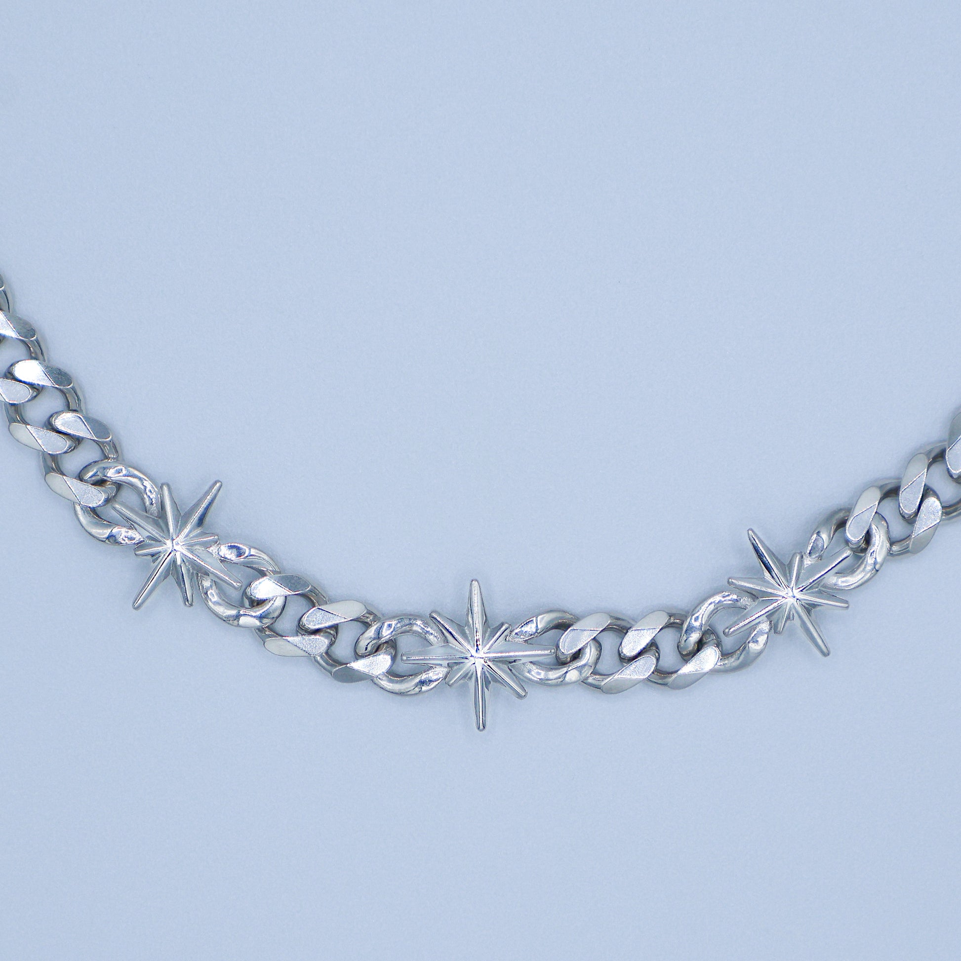 Collier Argent Porté STARLIGHT 