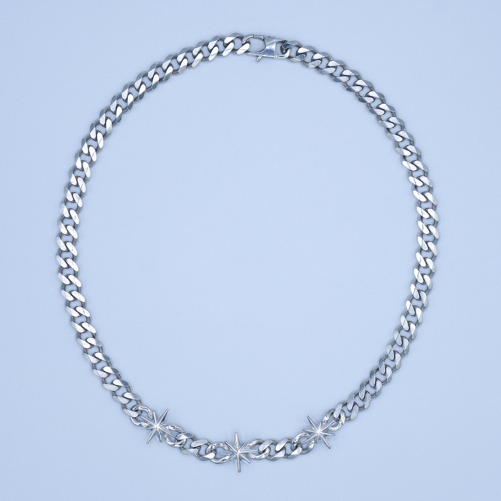 Collier Argent Porté STARLIGHT 